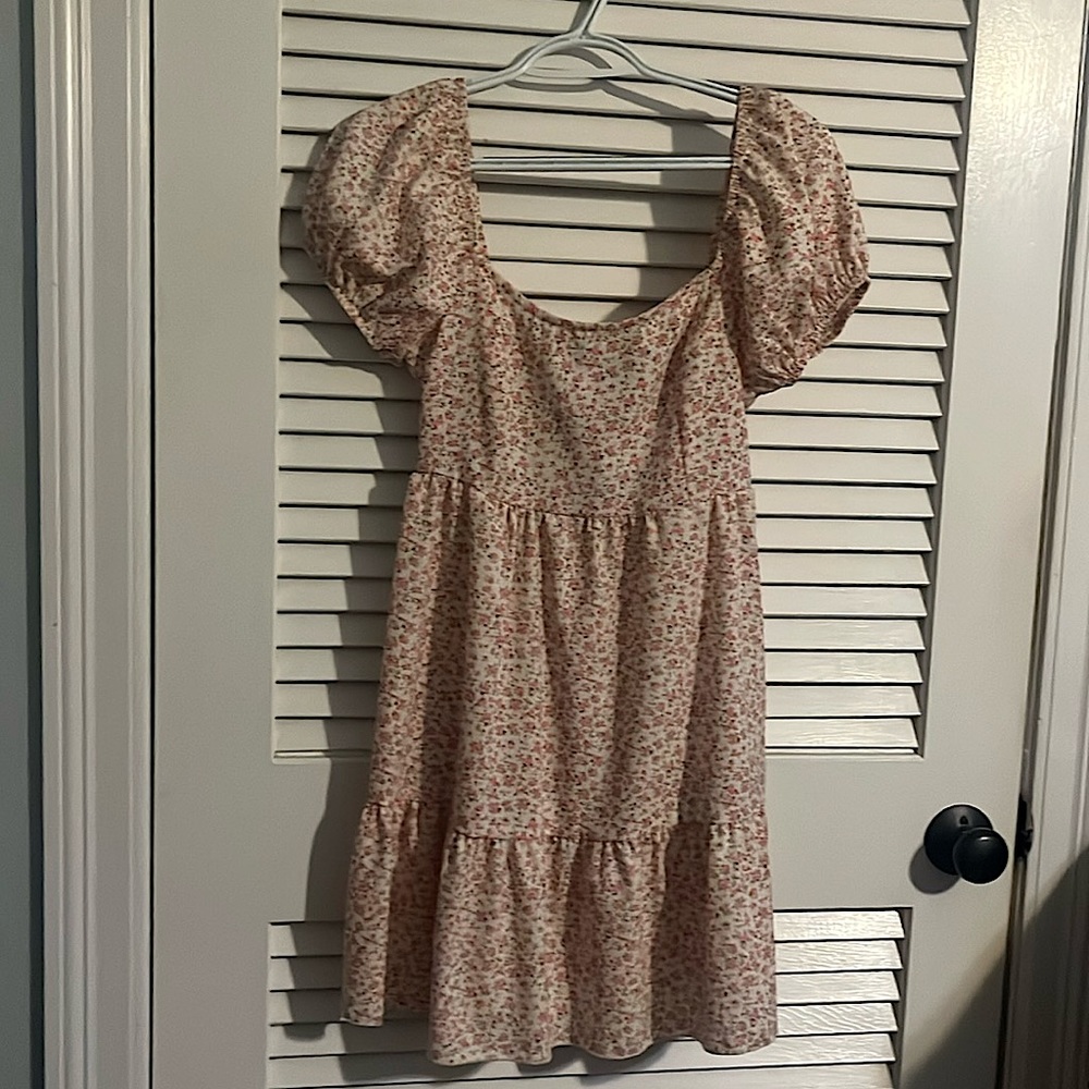 Pink Flower Dress